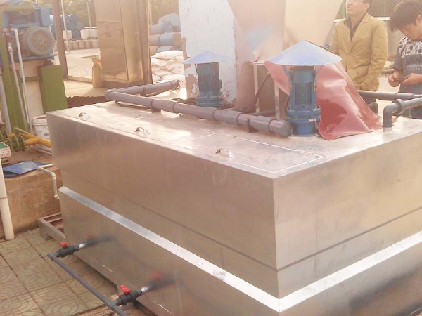 3立方自动化加药装置现场